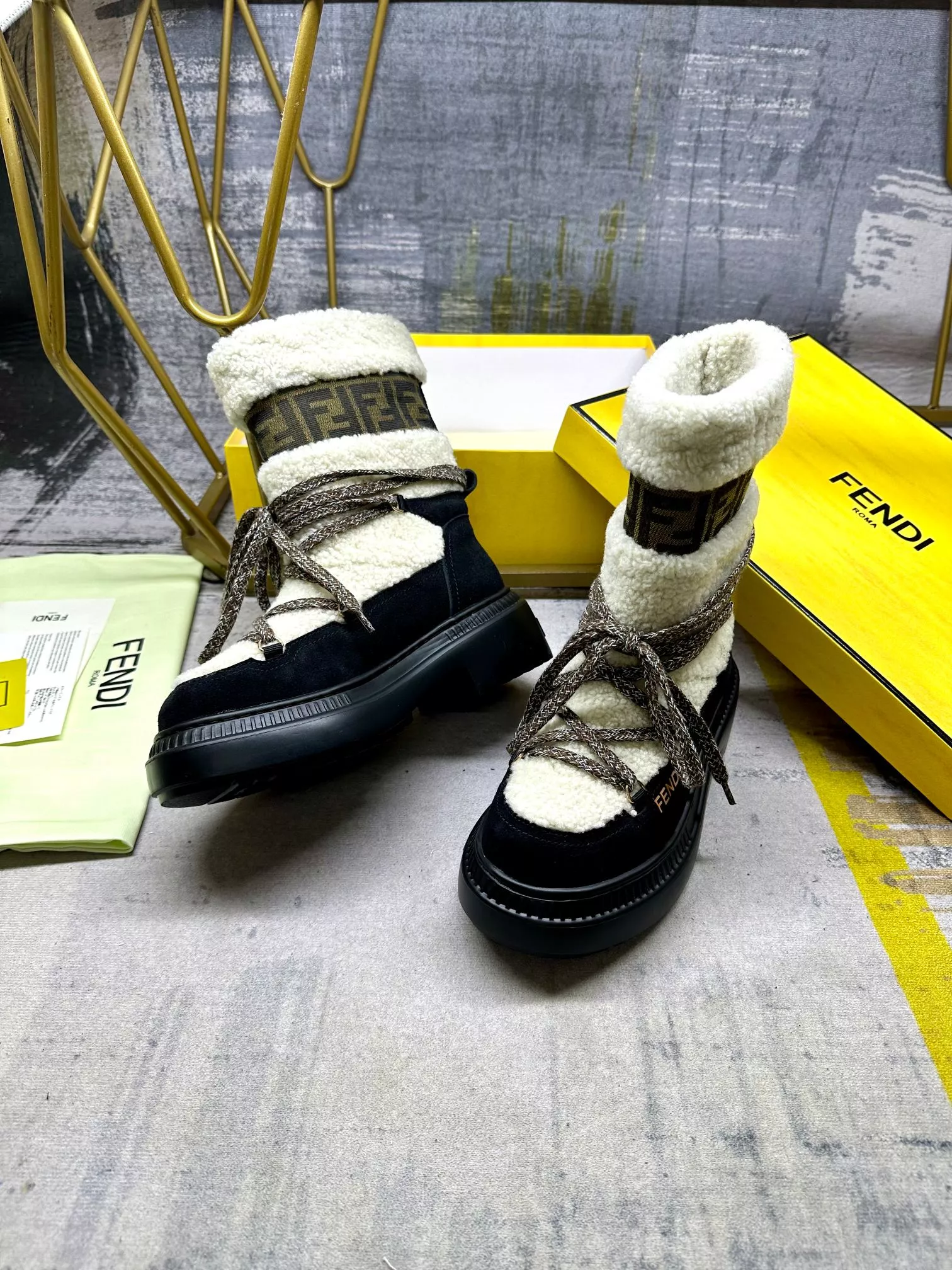 Fendi Fashion Boots For Women Modern 2650