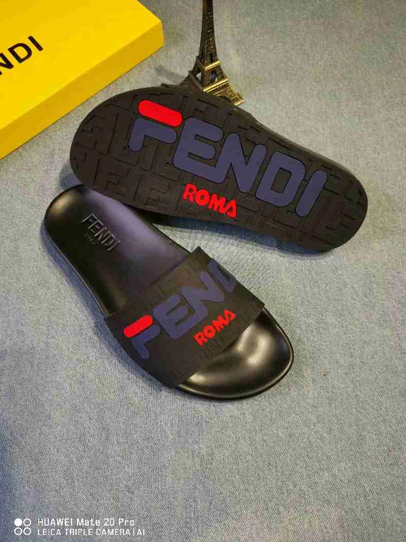 Fendi Fashion Slippers For Men Stylish 5613