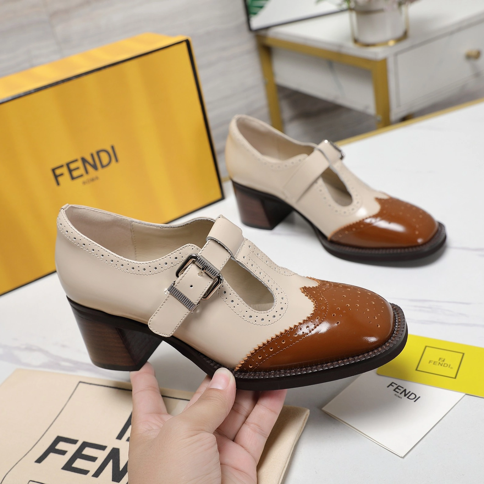 Fendi High-Heeled Shoes For Women StreetReady 4779