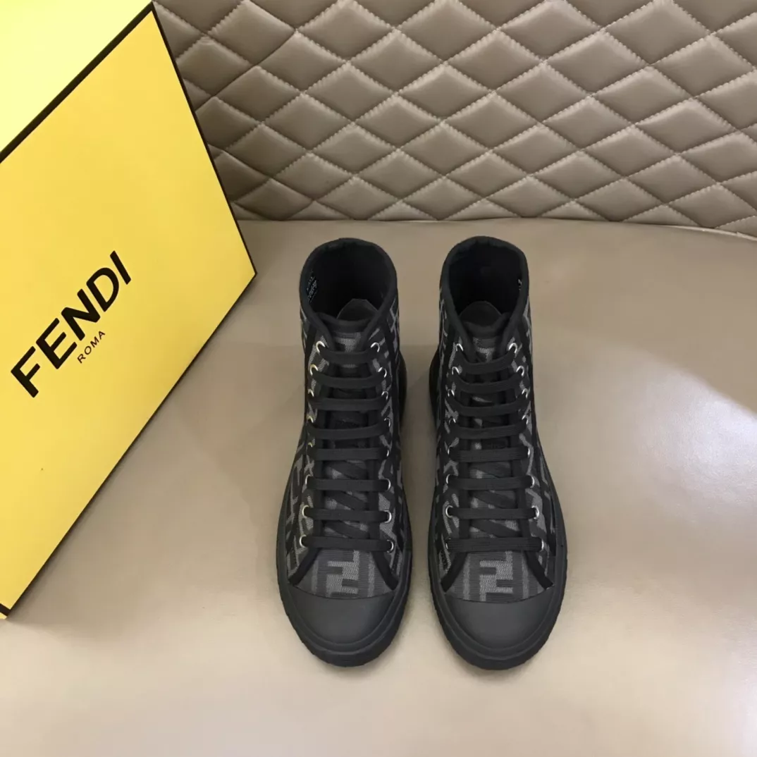 Fendi High Tops Casual Shoes For Men Compact 4927