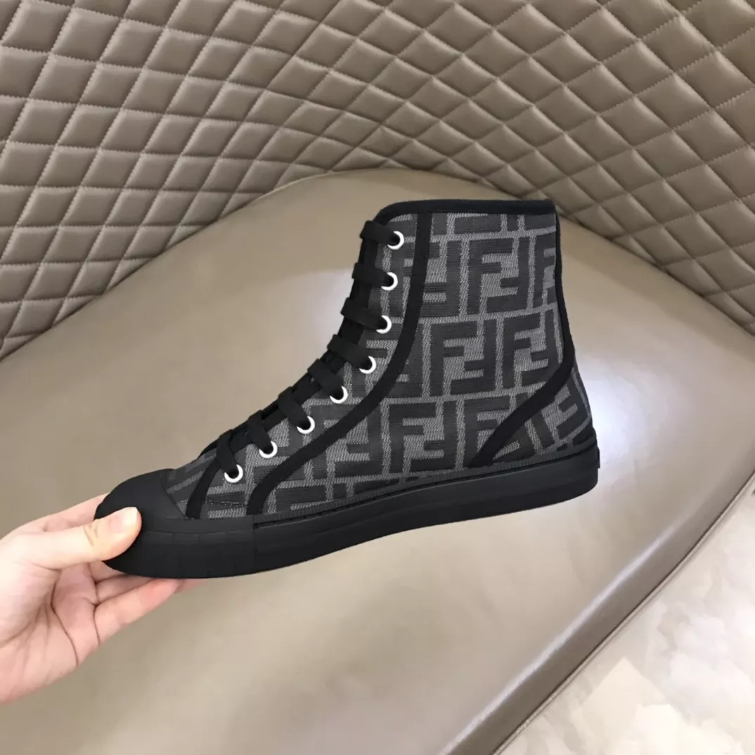 Fendi High Tops Casual Shoes For Men Compact 4927