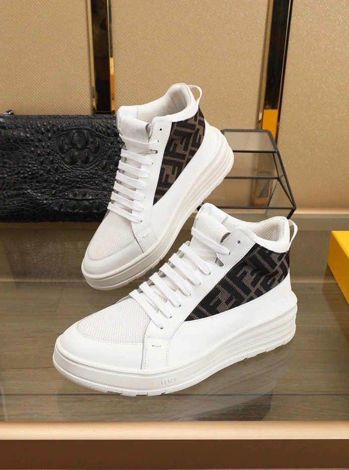 Fendi High Tops Casual Shoes For Men Versatile 6785
