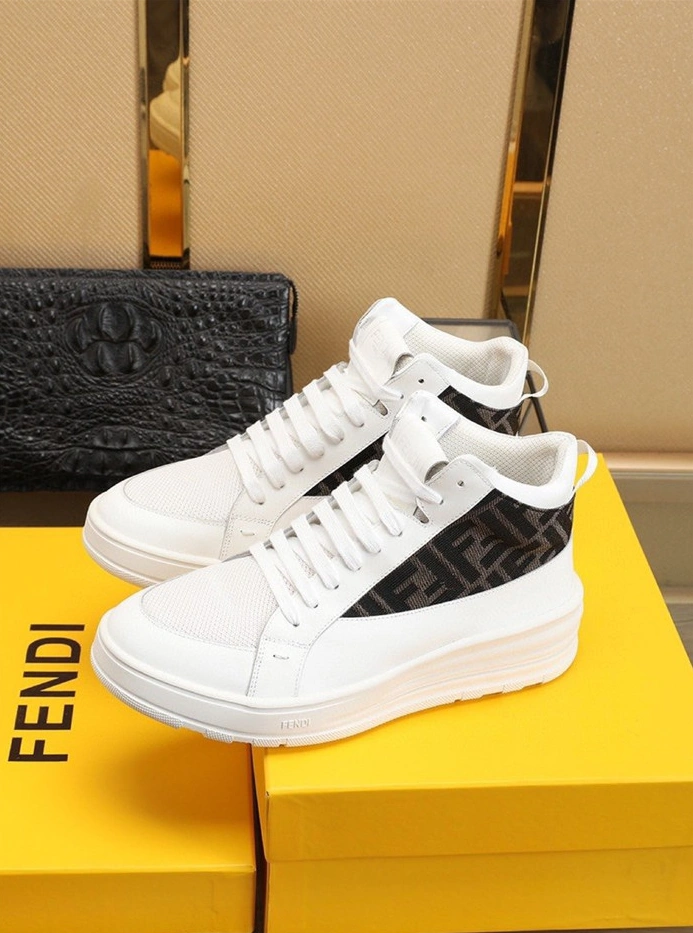 Fendi High Tops Casual Shoes For Men Versatile 6785