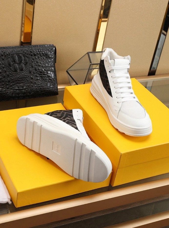 Fendi High Tops Casual Shoes For Men Versatile 6785