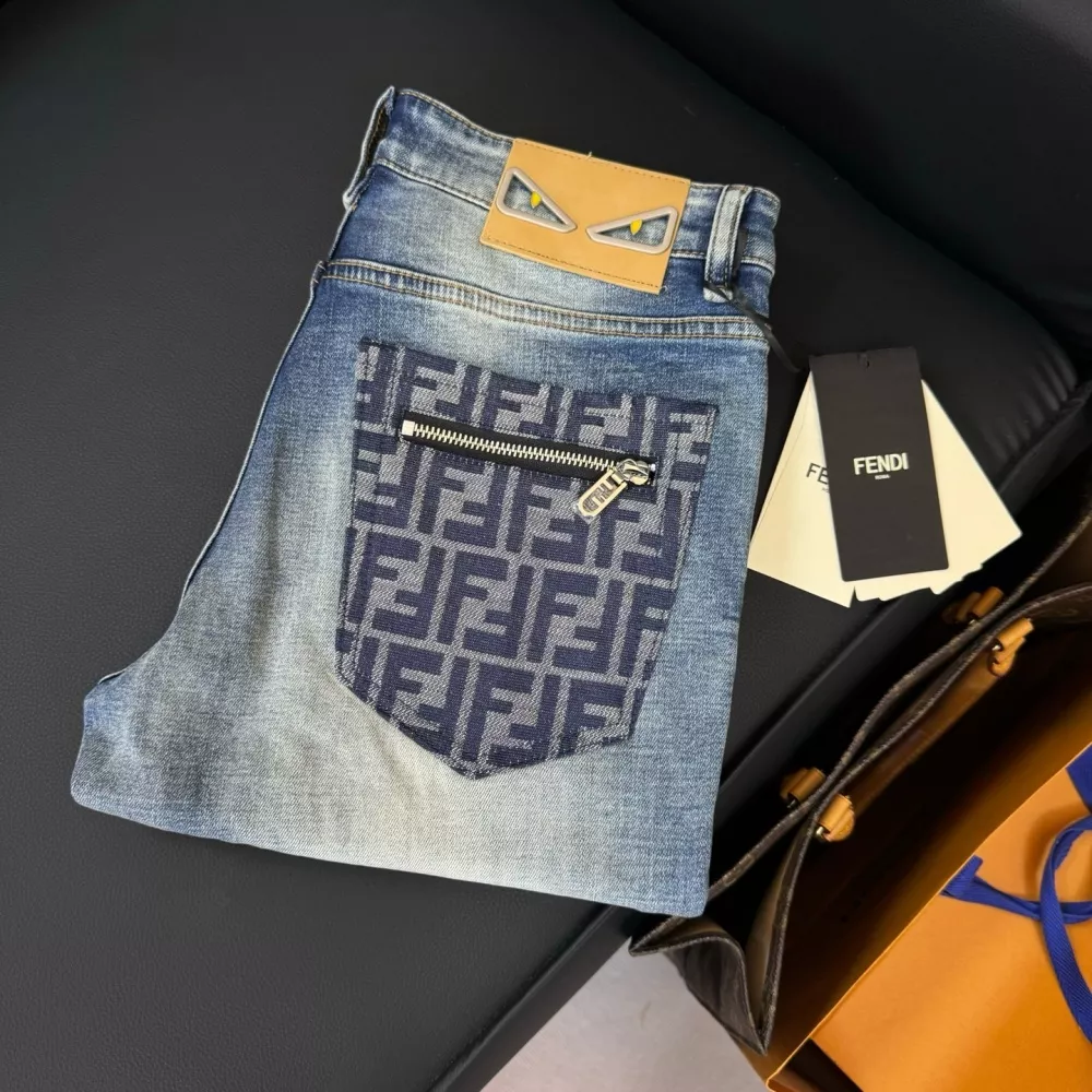 Fendi Jeans For Men Trendsetting 5523