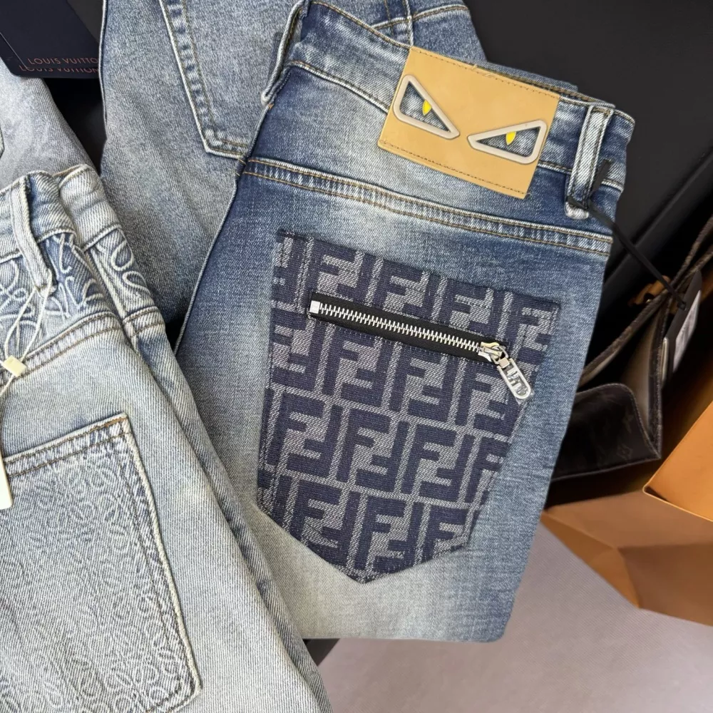Fendi Jeans For Men Trendsetting 5523