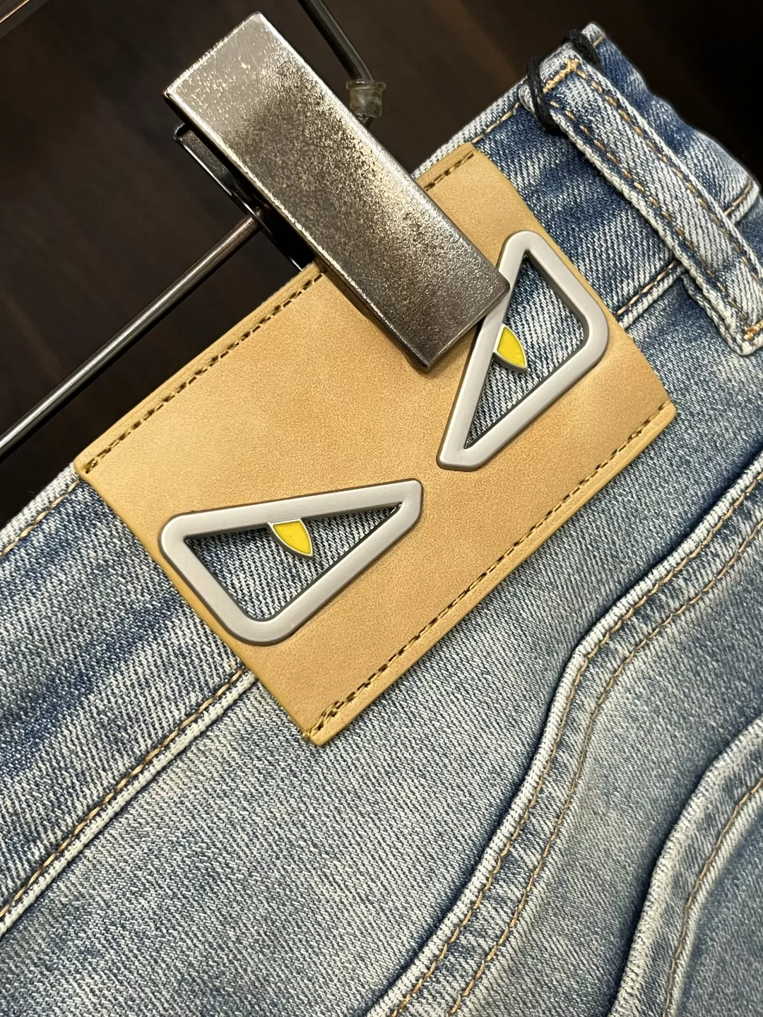 Fendi Jeans For Men Trendsetting 8563