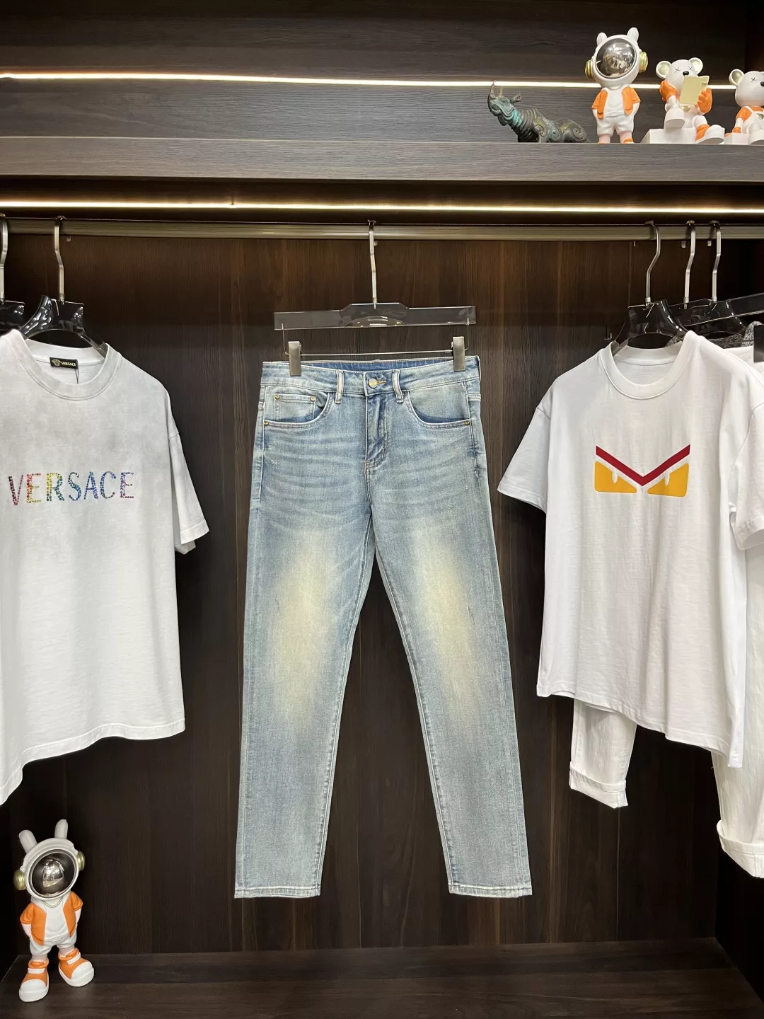 Fendi Jeans For Men Trendsetting 8563