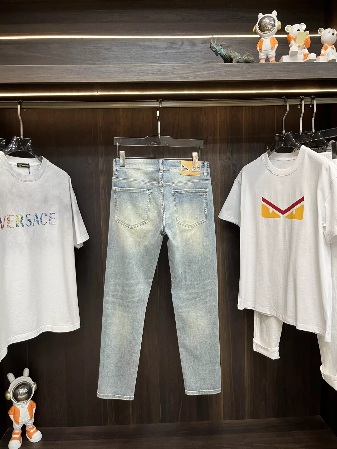 Fendi Jeans For Men Trendsetting 8563
