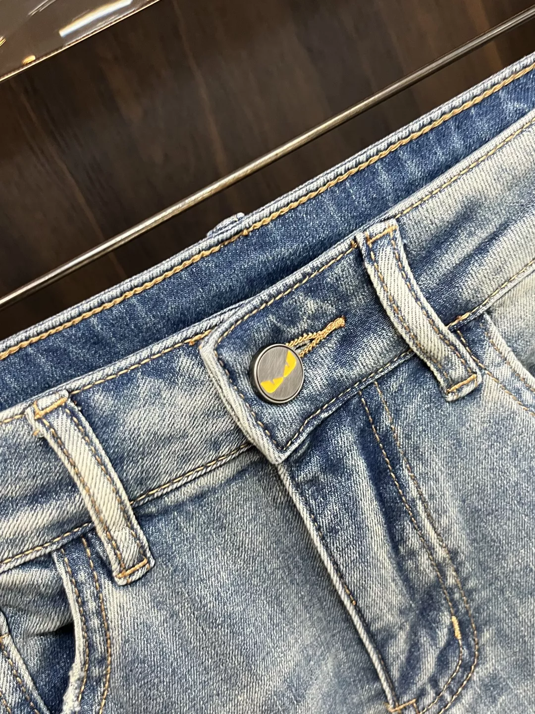 Fendi Jeans For Men Trendsetting 8563