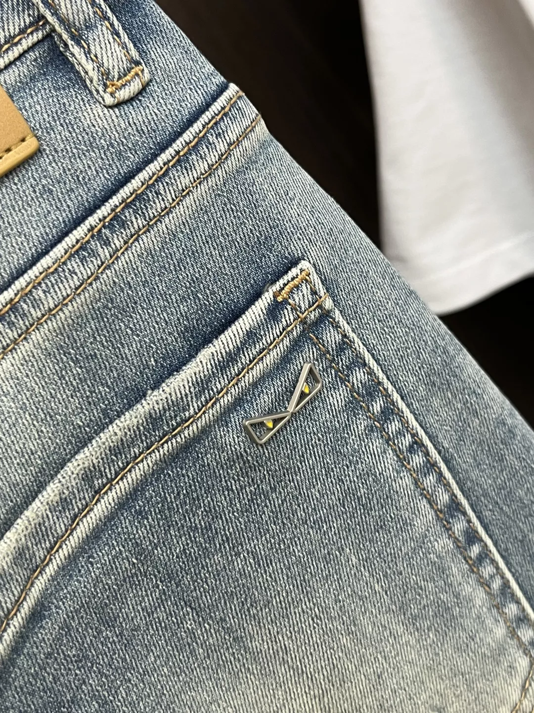 Fendi Jeans For Men Trendsetting 8563