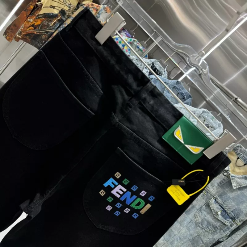 Fendi Jeans For Unisex Versatile 5566