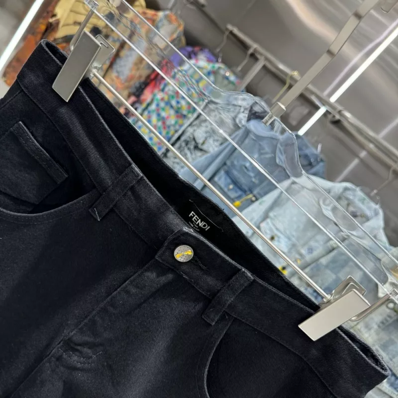 Fendi Jeans For Unisex Versatile 5566