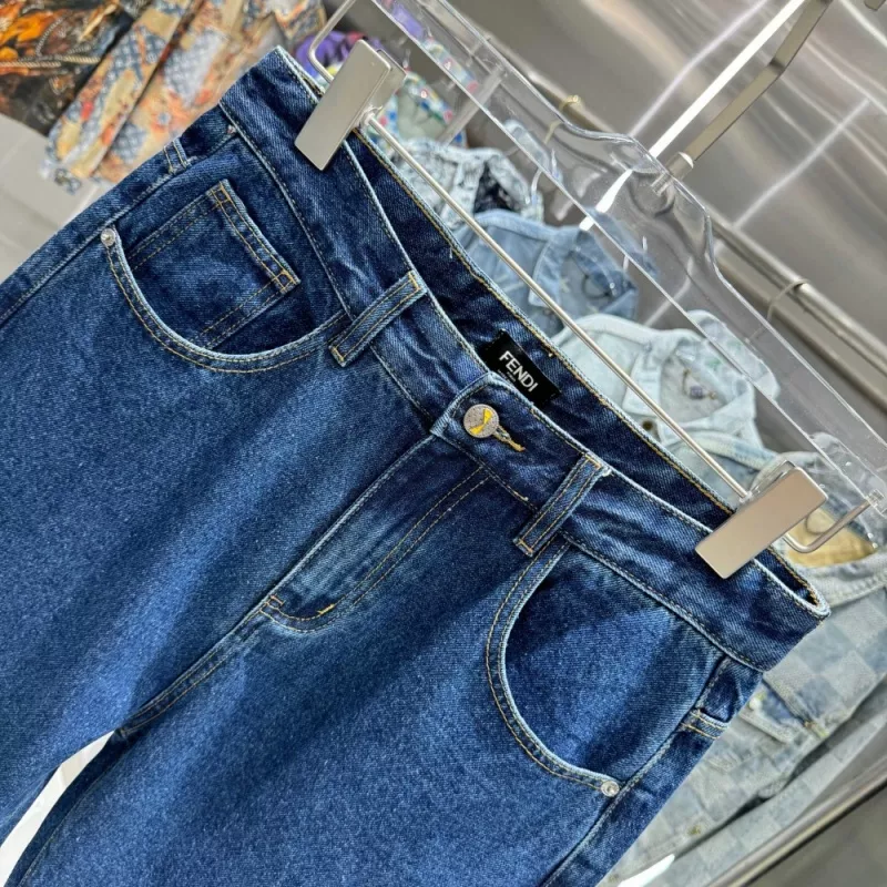 Fendi Jeans For Unisex Versatile 8941