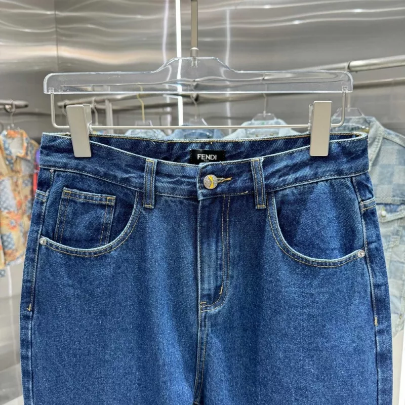 Fendi Jeans For Unisex Versatile 8941