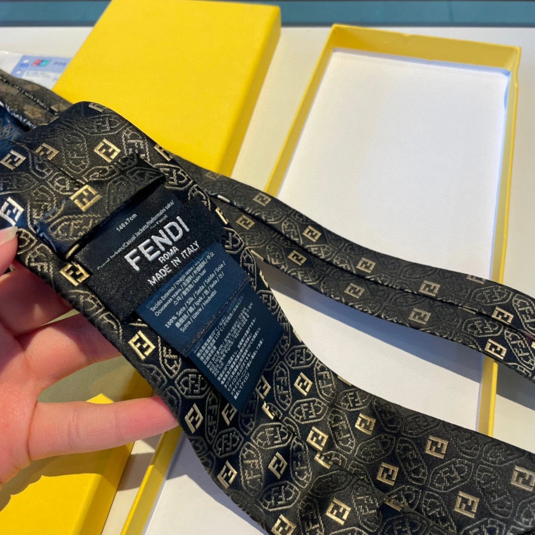 Fendi Necktie For Men Affordable 2181