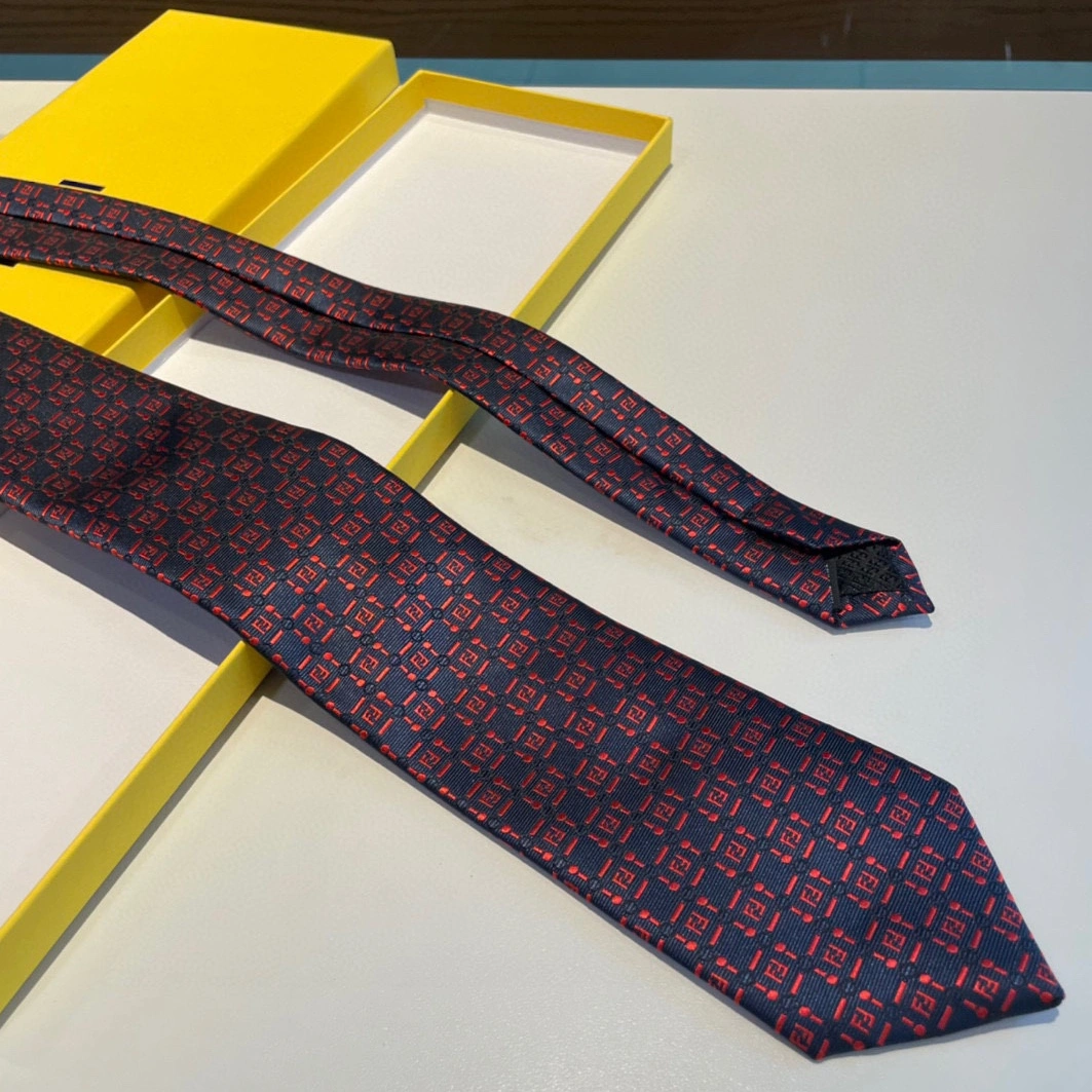 Fendi Necktie For Men Breathable 5863