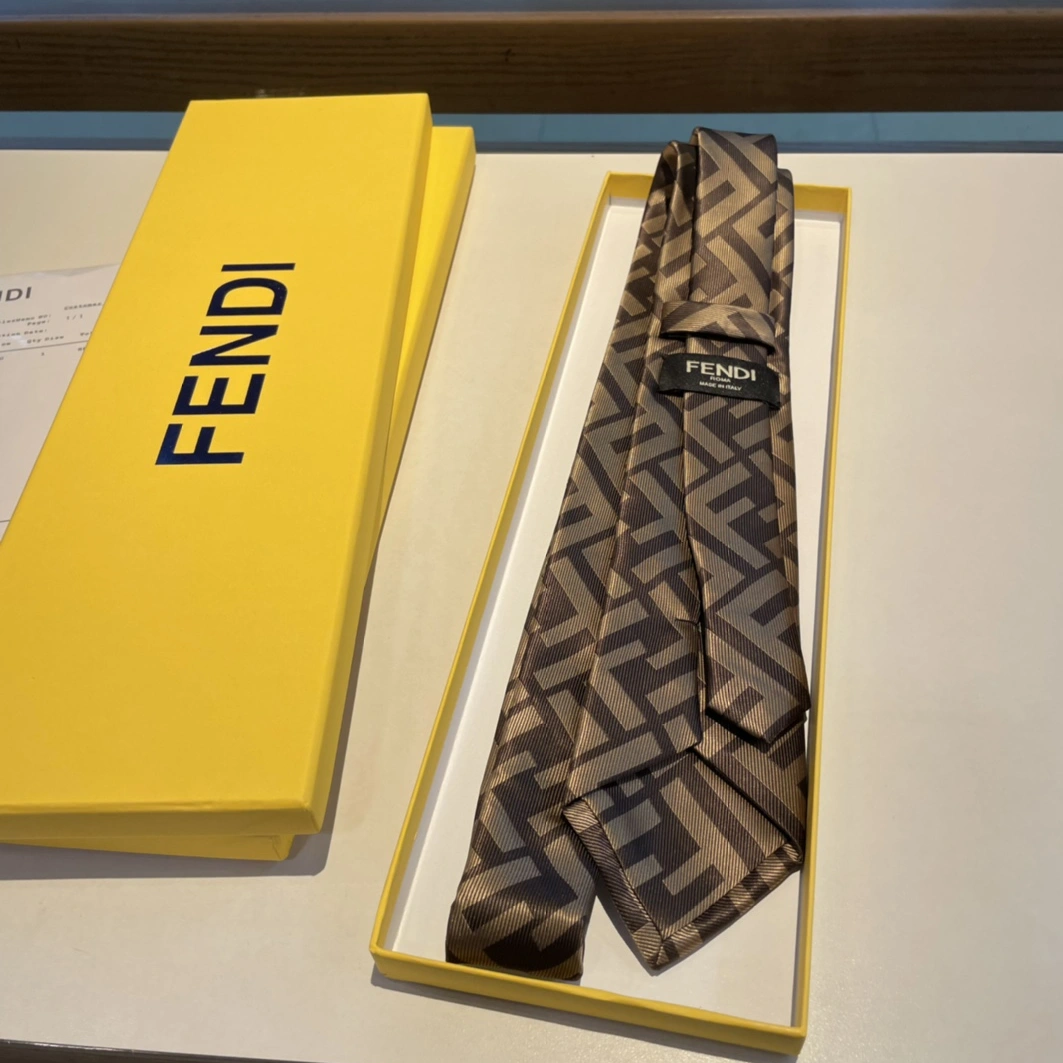 Fendi Necktie For Men DailyWear 1087