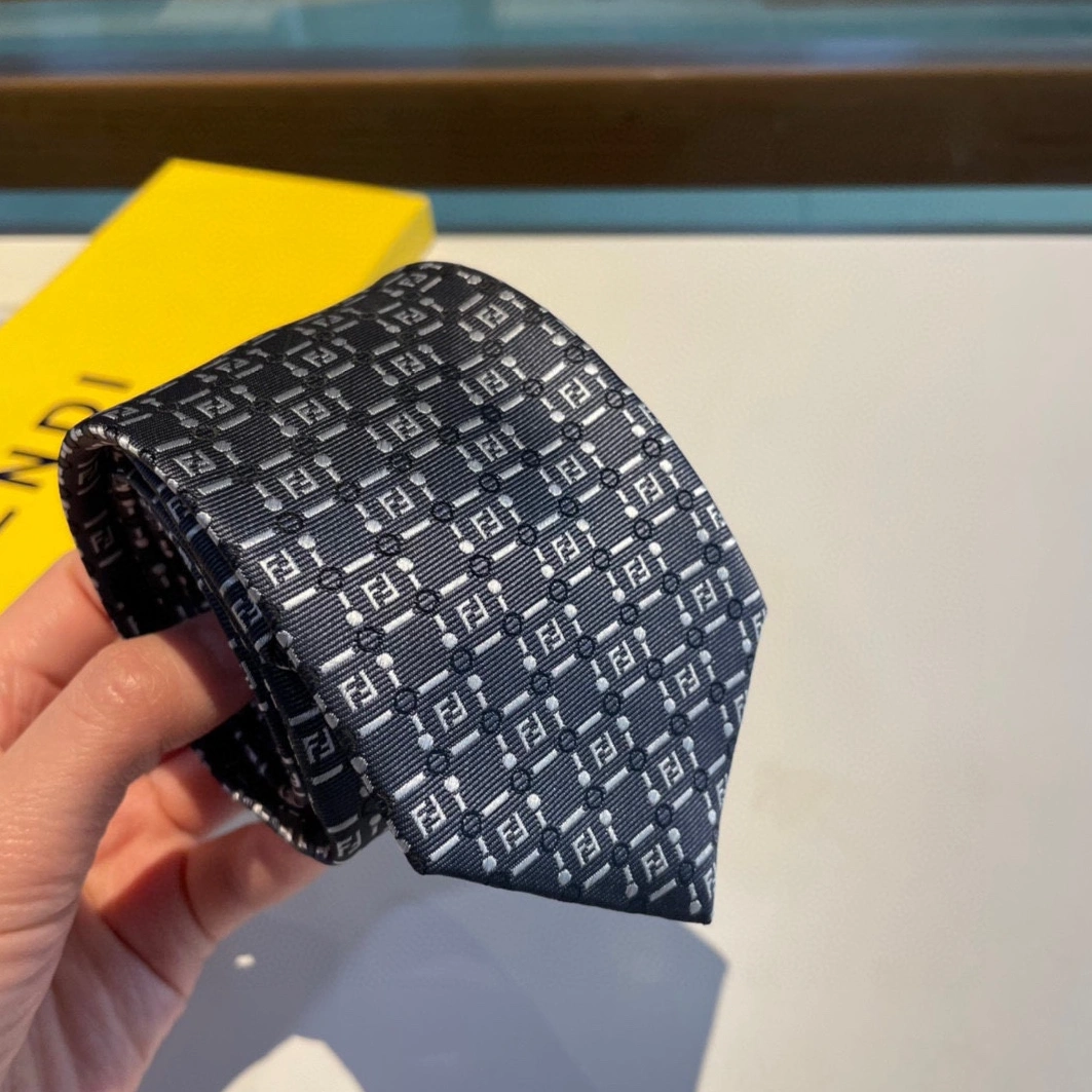 Fendi Necktie For Men Sleek 1369