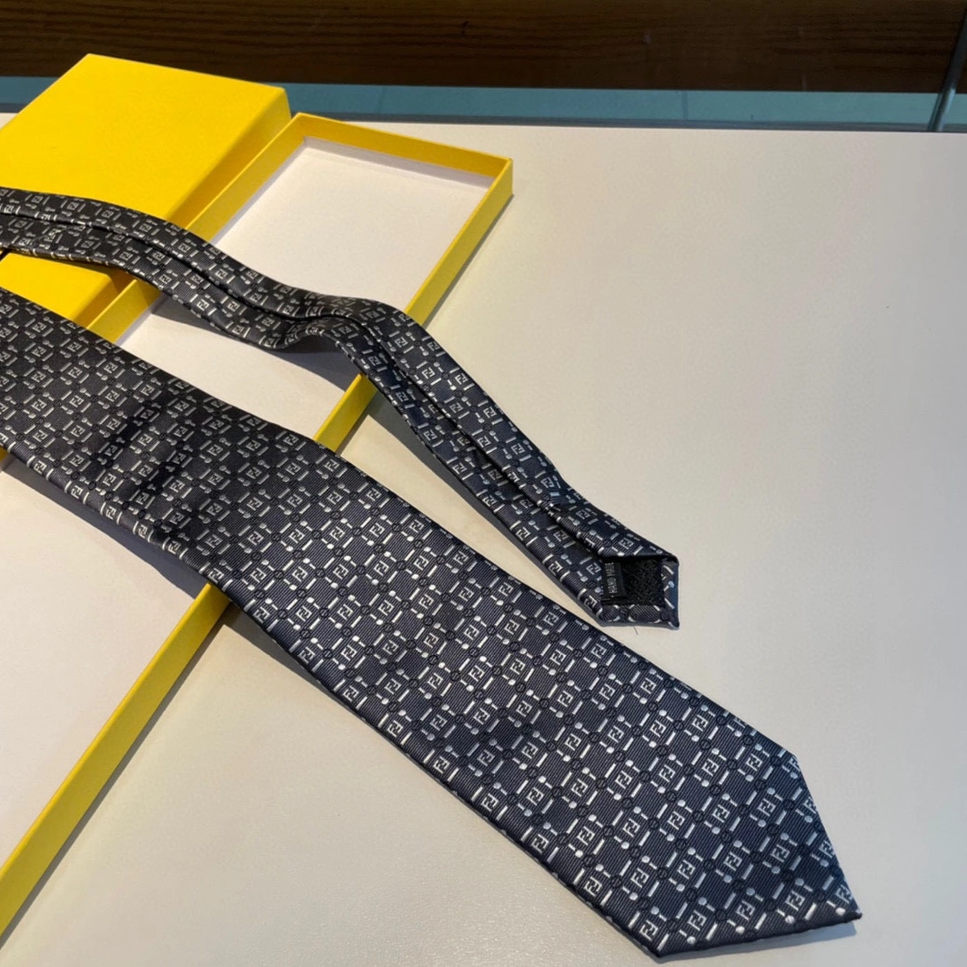 Fendi Necktie For Men Sleek 1369
