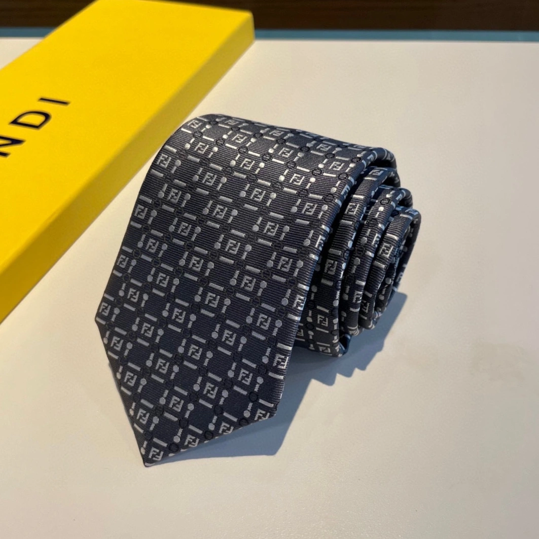 Fendi Necktie For Men Sleek 1369