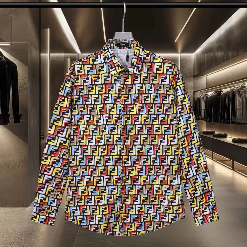 Fendi Shirts Long Sleeved For Unisex Stylish 1027