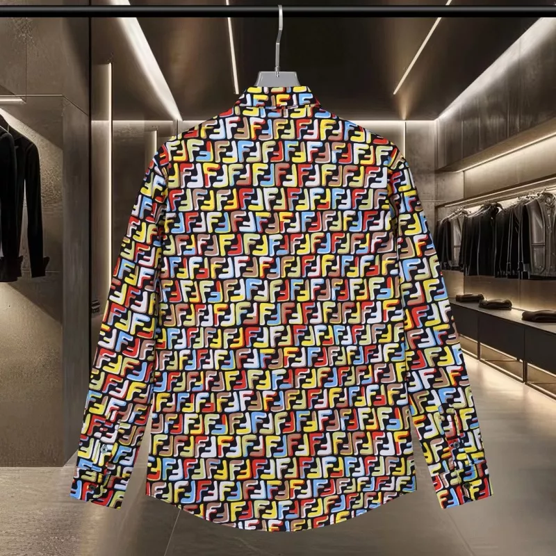 Fendi Shirts Long Sleeved For Unisex Stylish 1027