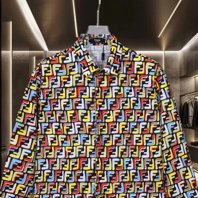 Fendi Shirts Long Sleeved For Unisex Stylish 1027