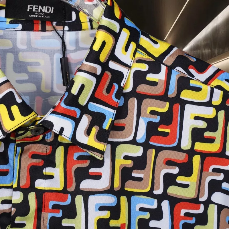 Fendi Shirts Long Sleeved For Unisex Stylish 1027