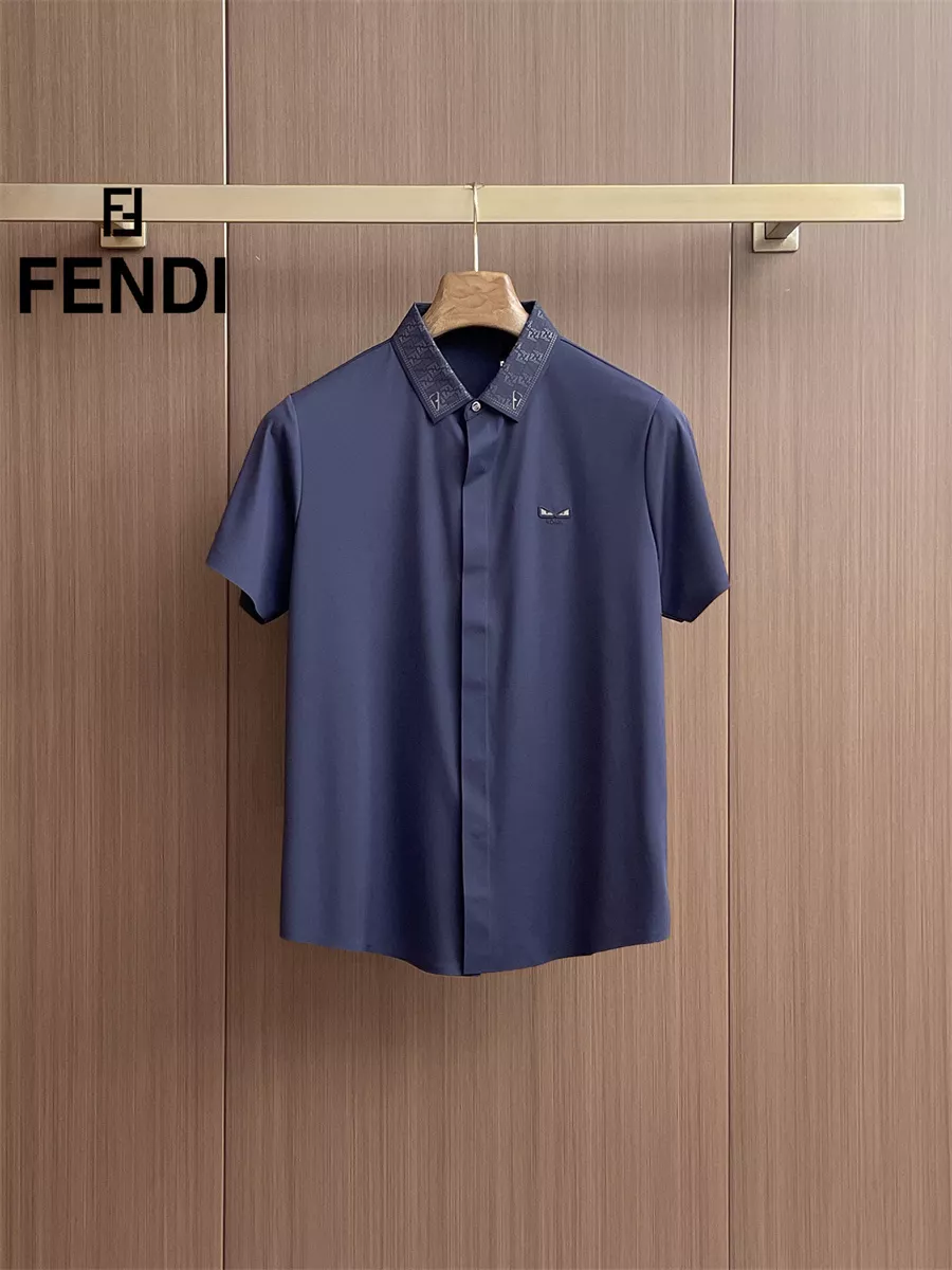 Fendi Shirts Short Sleeved For Men GoAnywhere 7715