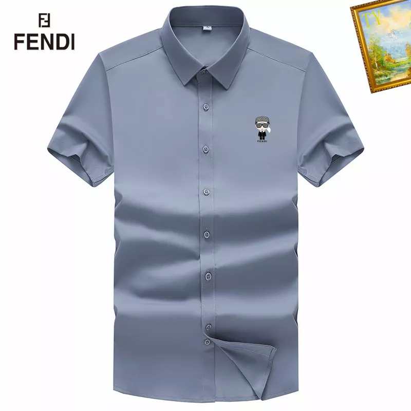 Fendi Shirts Short Sleeved For Men Practical 7901