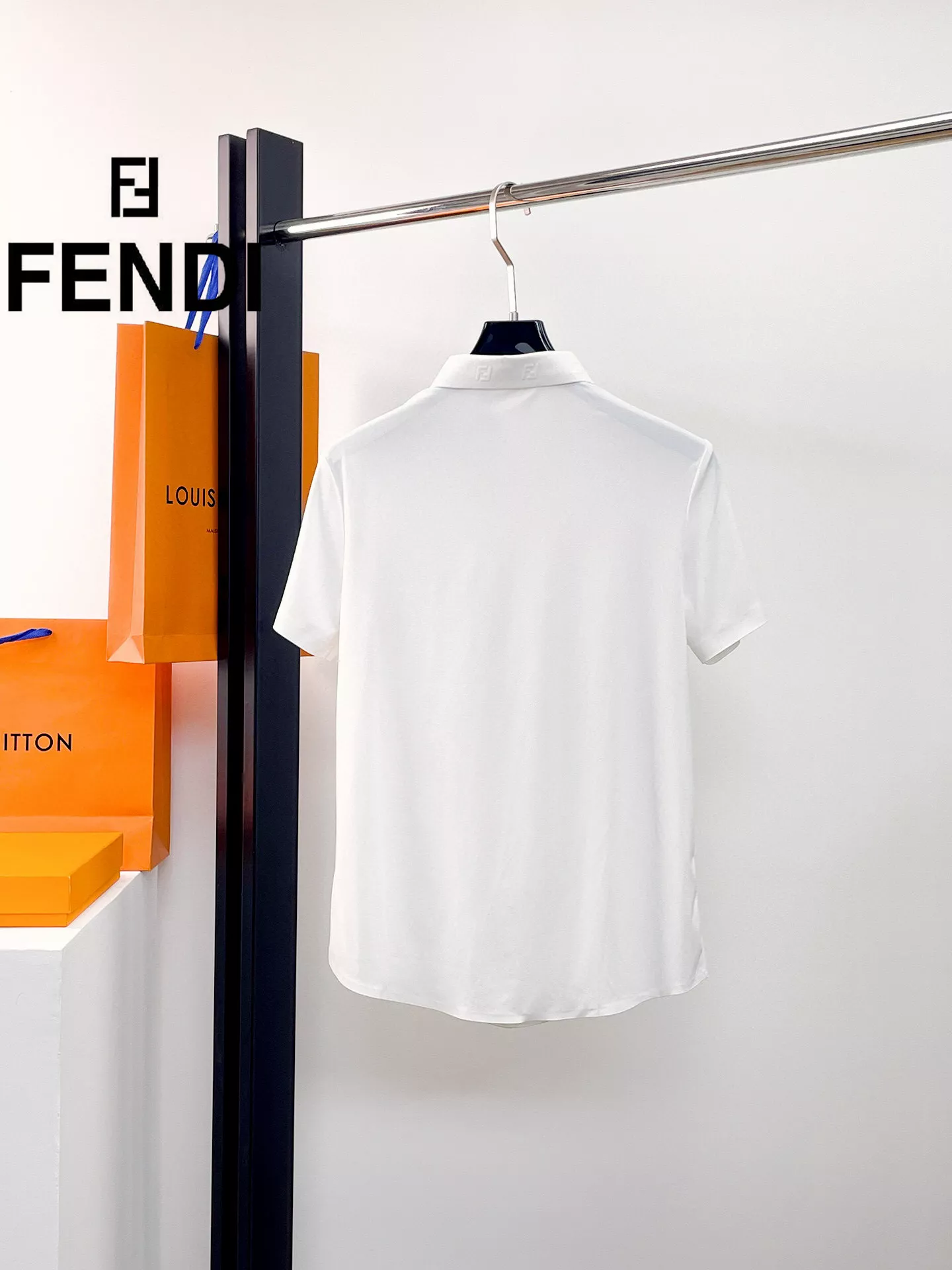 Fendi Shirts Short Sleeved For Men Timeless 4162