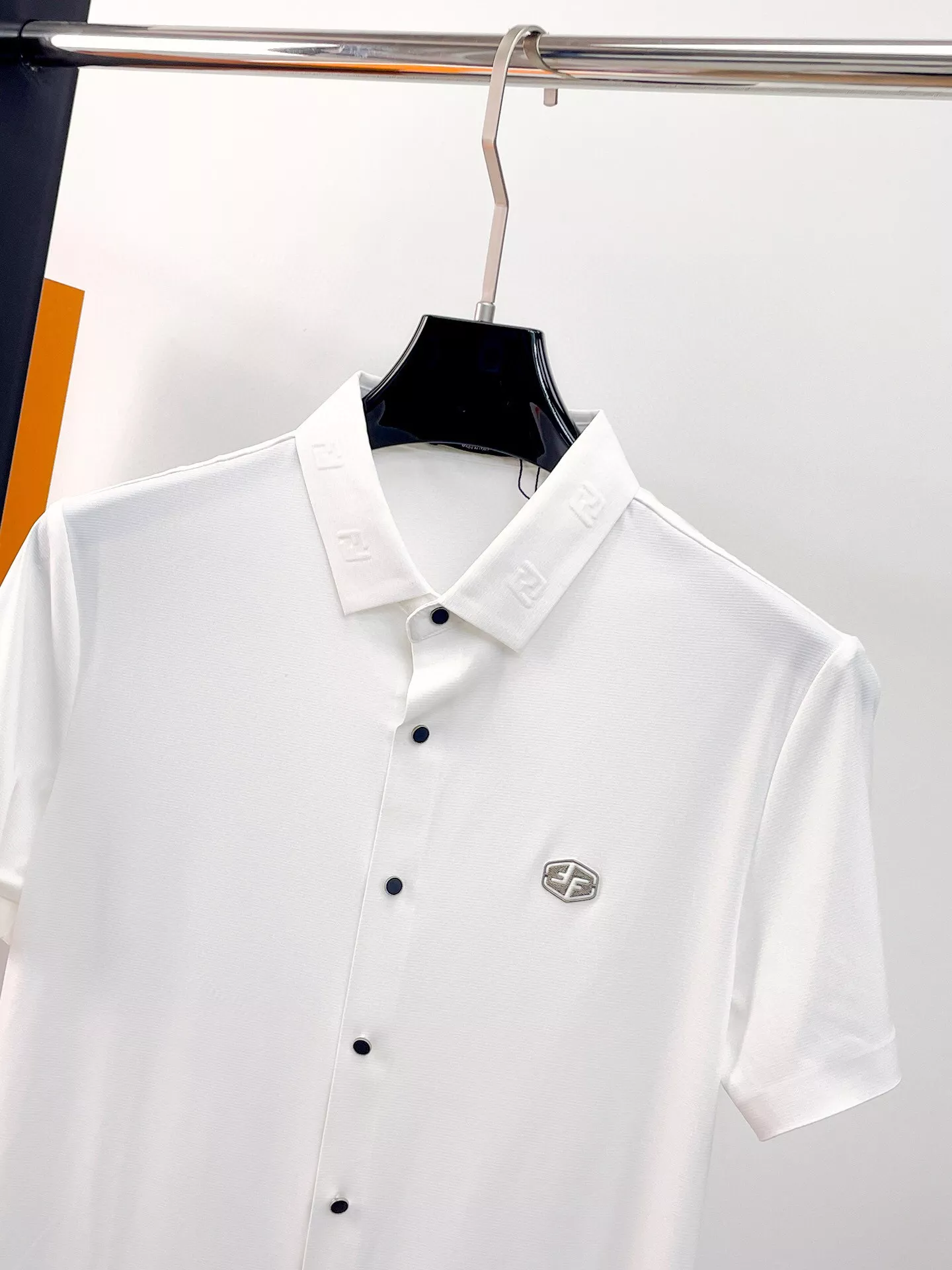 Fendi Shirts Short Sleeved For Men Timeless 4162