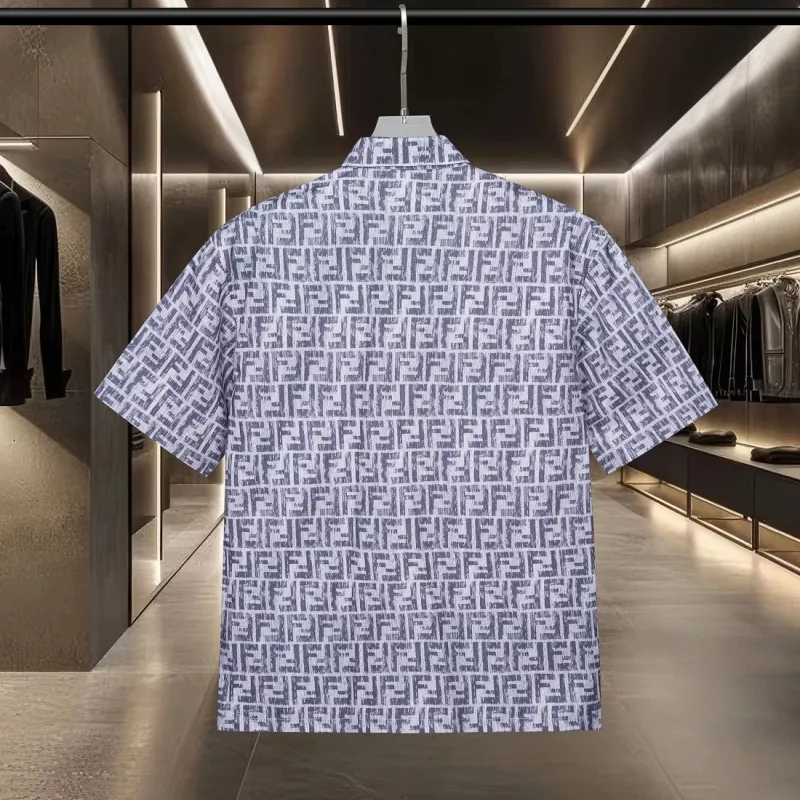 Fendi Shirts Short Sleeved For Unisex Breathable 6205