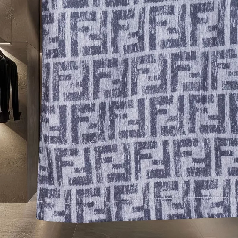 Fendi Shirts Short Sleeved For Unisex Breathable 6205