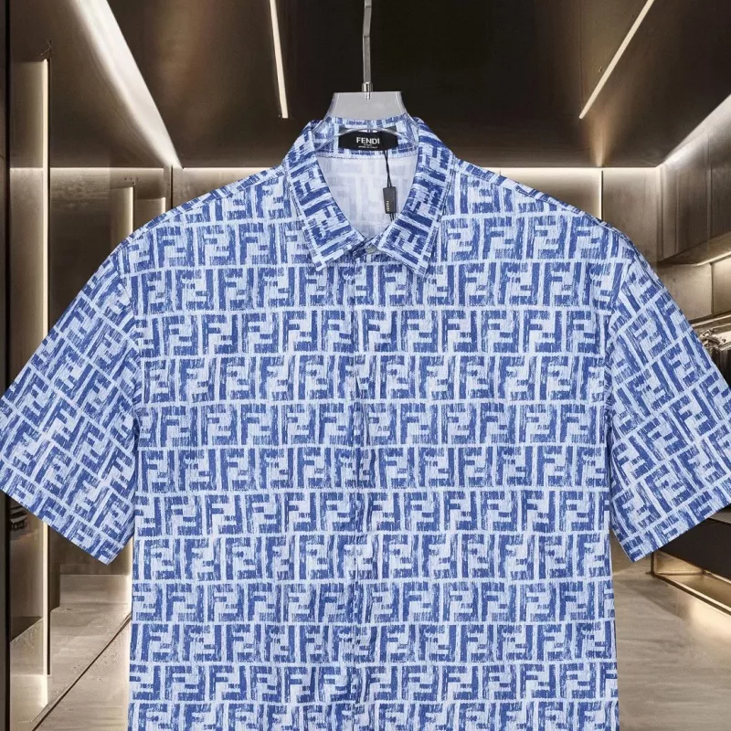 Fendi Shirts Short Sleeved For Unisex Classic 7745