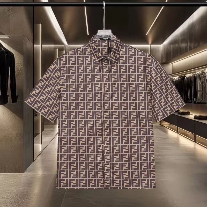 Fendi Shirts Short Sleeved For Unisex EasyMatch 3915