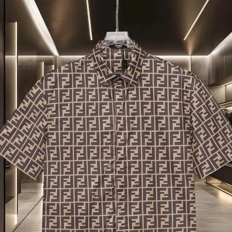 Fendi Shirts Short Sleeved For Unisex EasyMatch 3915