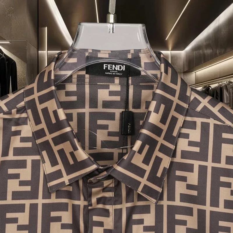 Fendi Shirts Short Sleeved For Unisex EasyMatch 3915