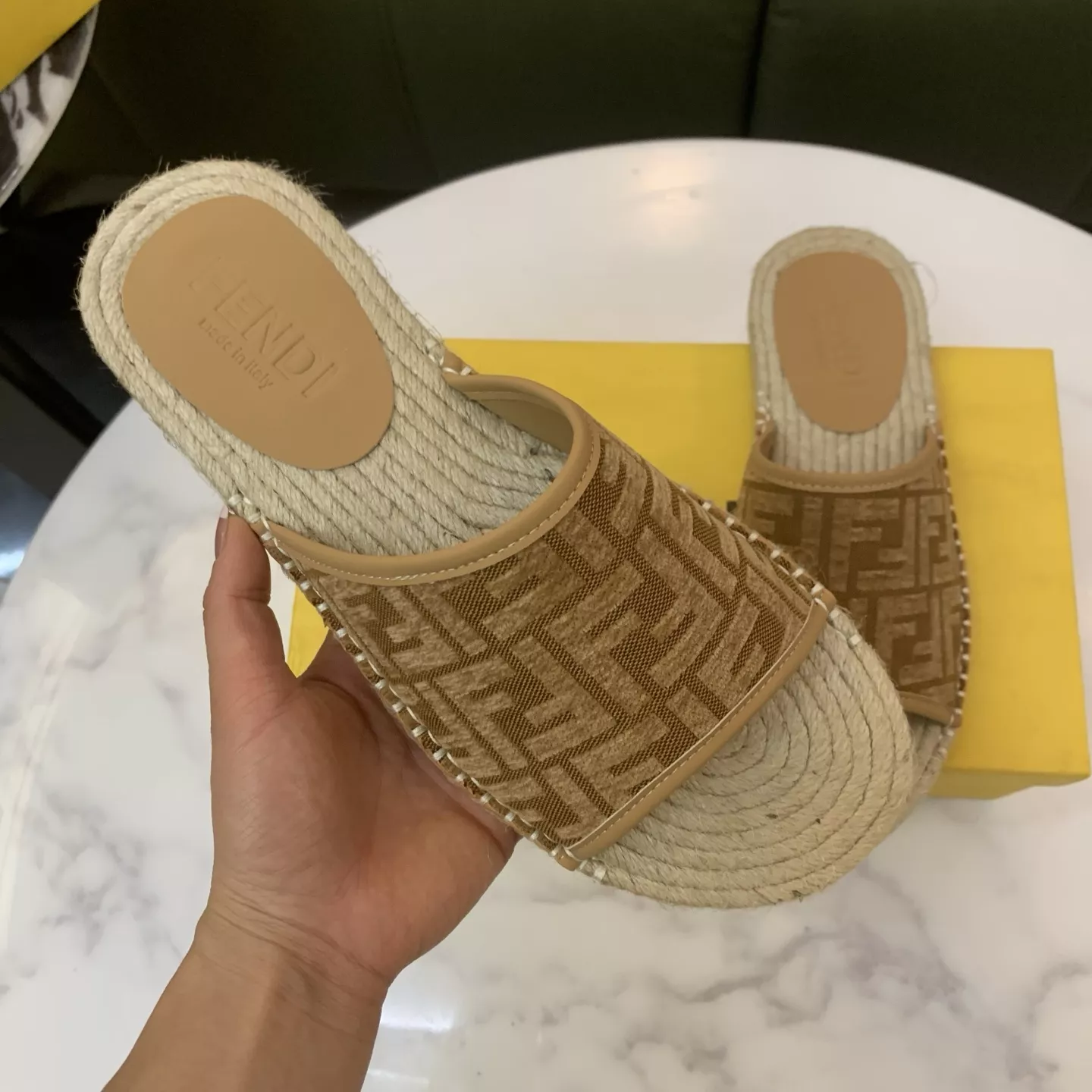 Fendi Slippers For Men Affordable 3589