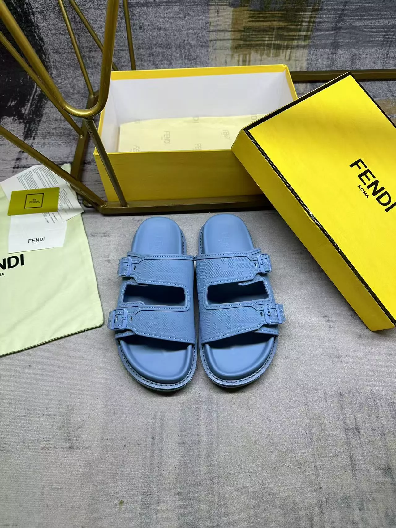 Fendi Slippers For Men Cozy 2963