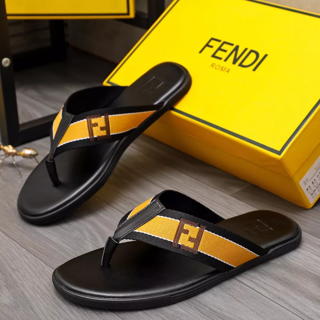 Fendi Slippers For Men GoodFit 9031