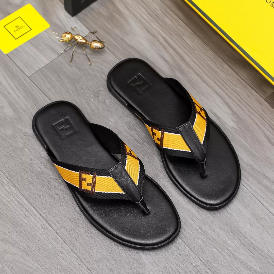 Fendi Slippers For Men GoodFit 9031