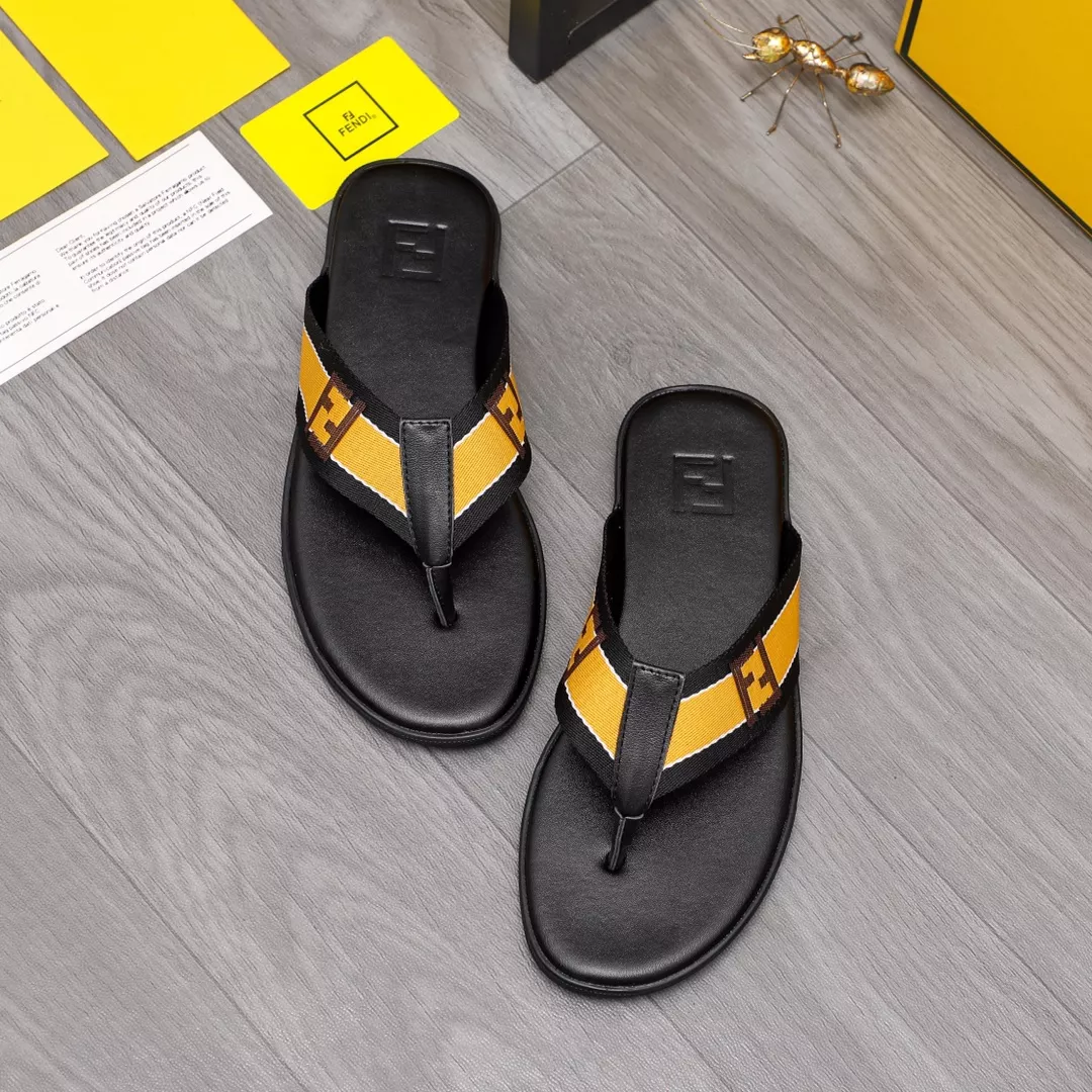 Fendi Slippers For Men GoodFit 9031