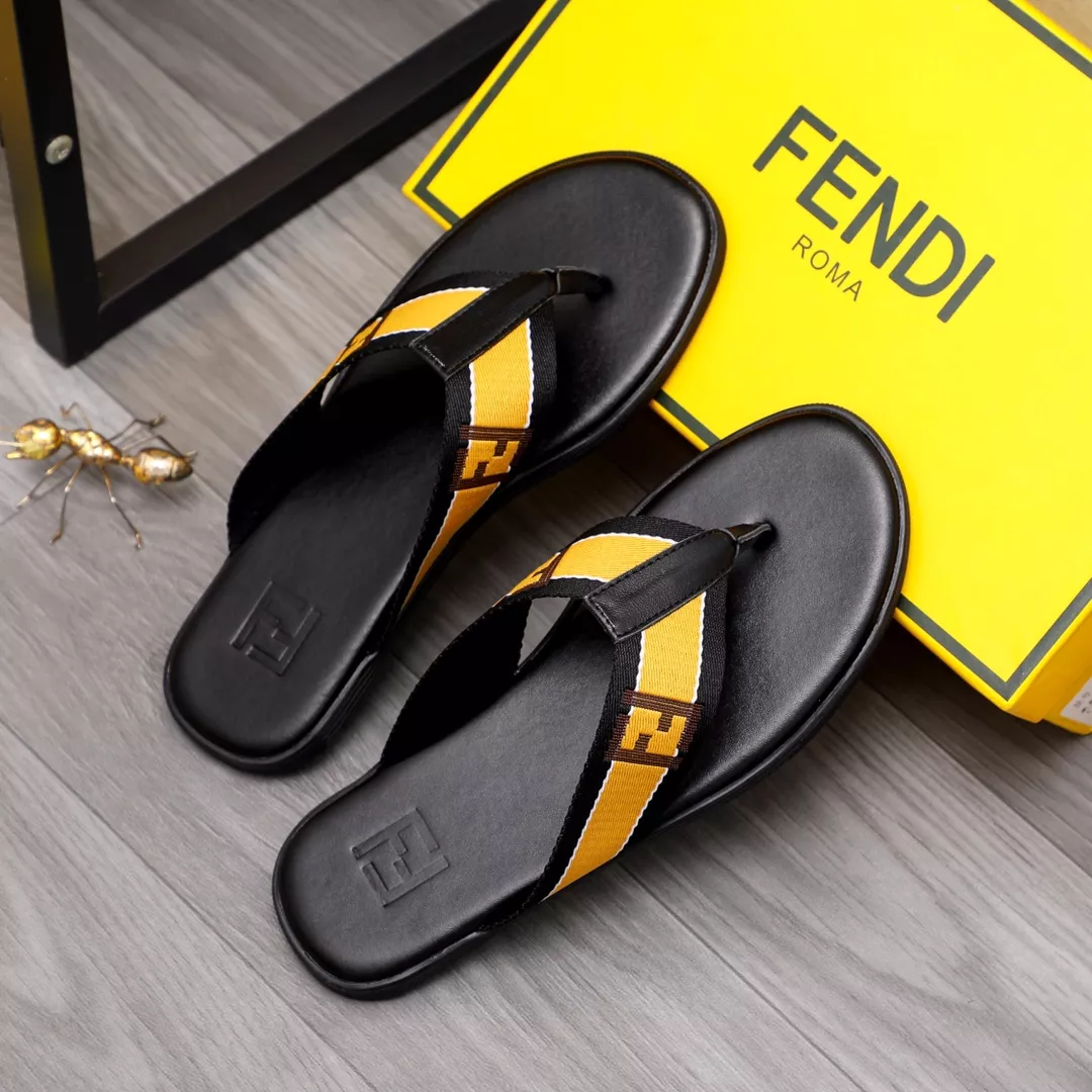 Fendi Slippers For Men GoodFit 9031