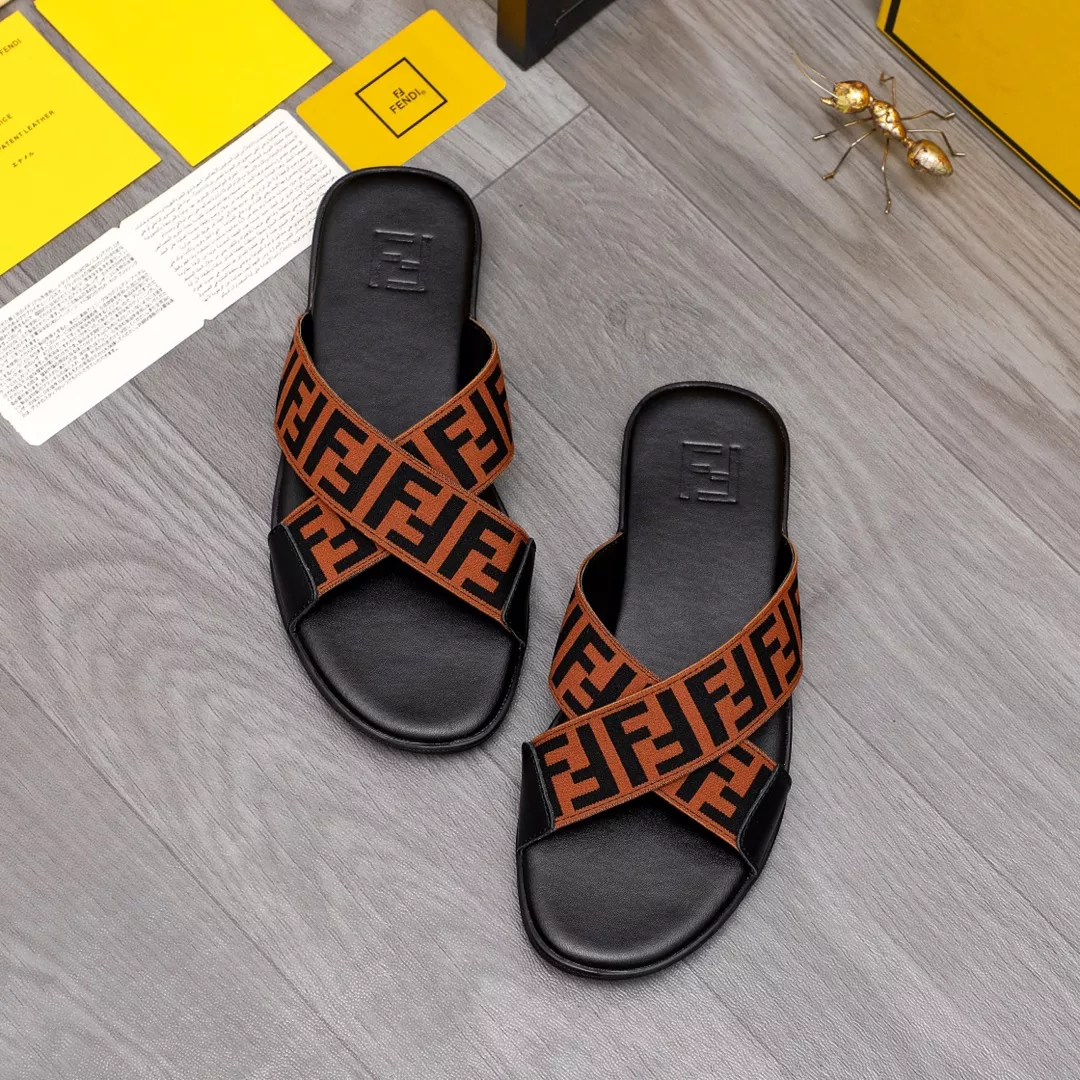 Fendi Slippers For Men Trendy 7126