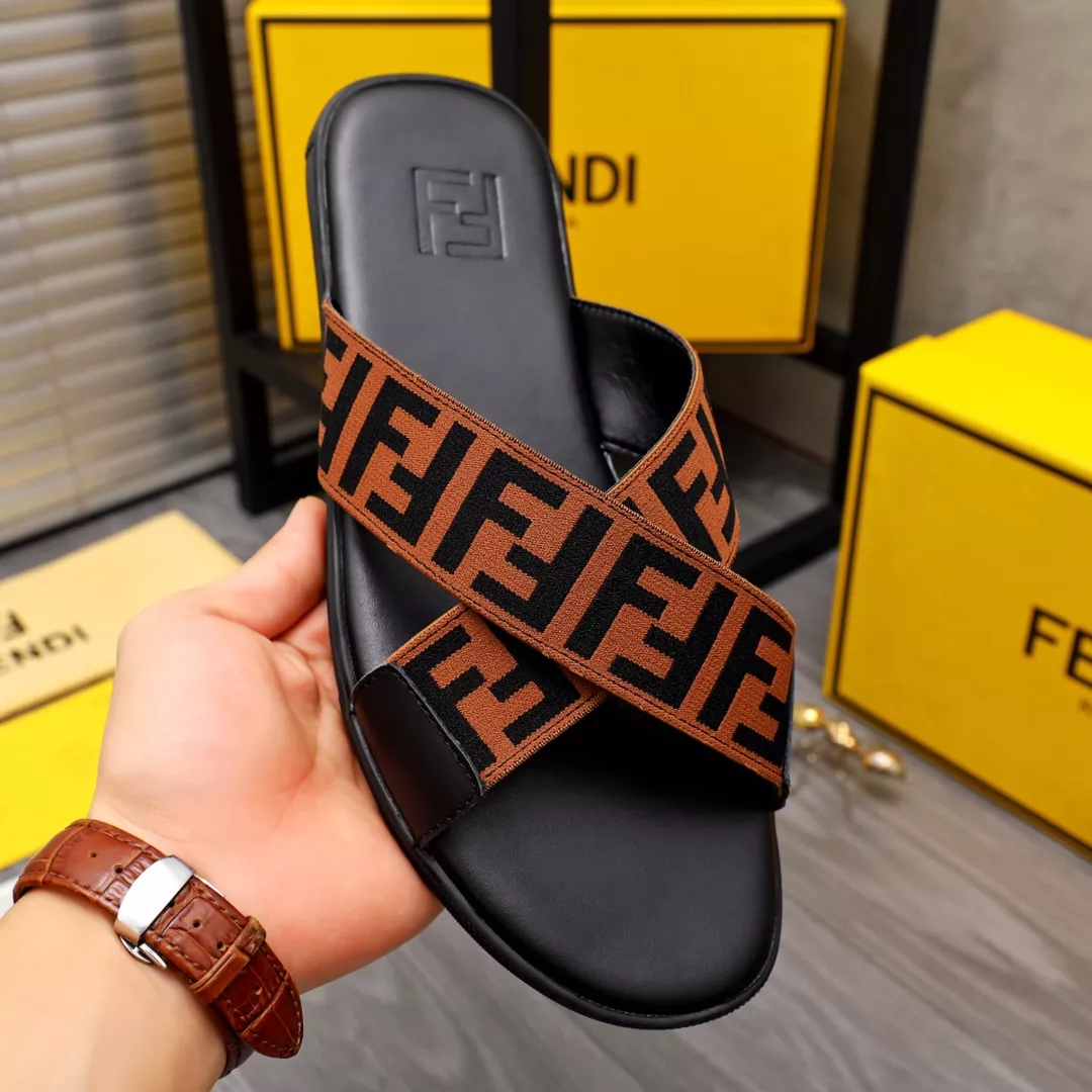 Fendi Slippers For Men Trendy 7126
