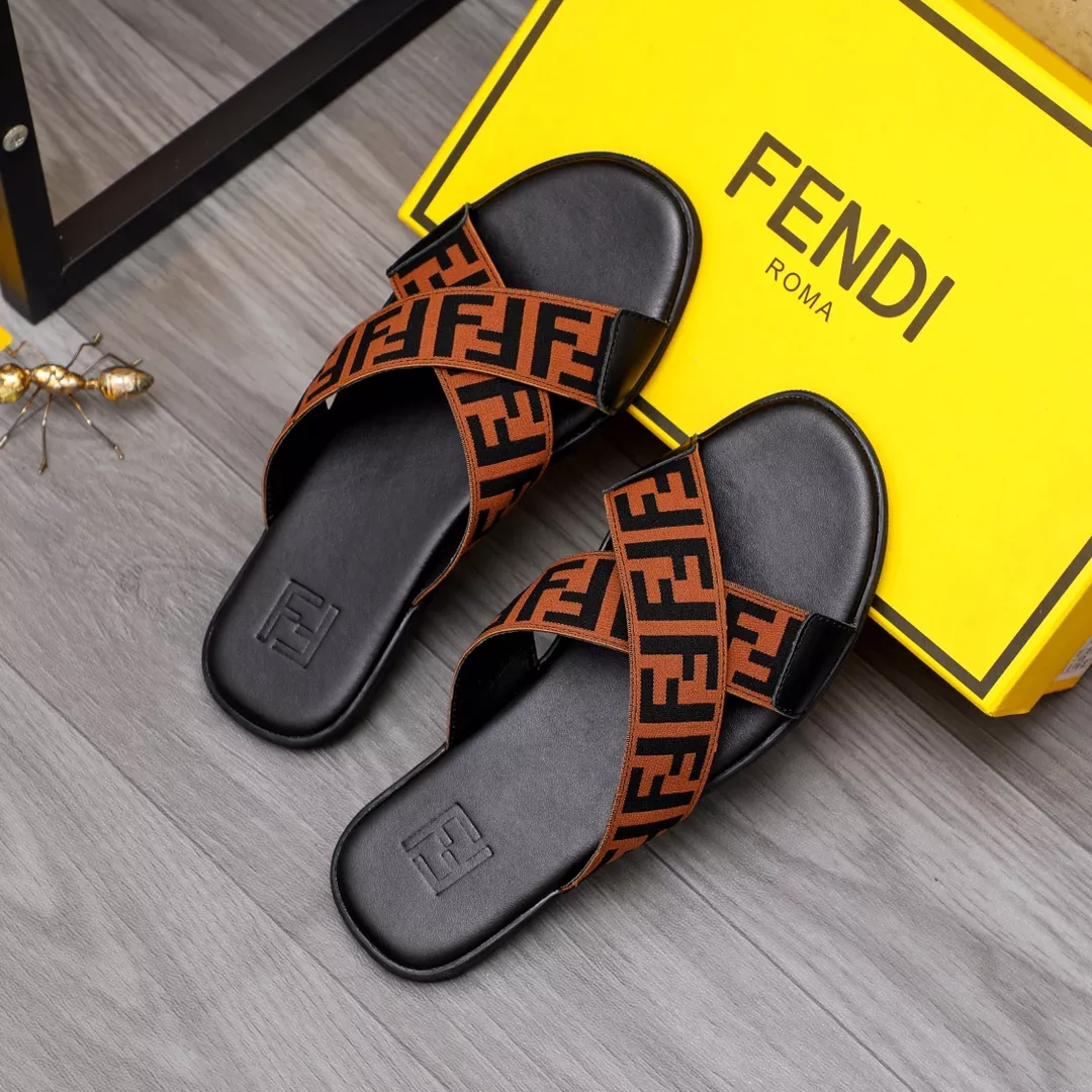 Fendi Slippers For Men Trendy 7126