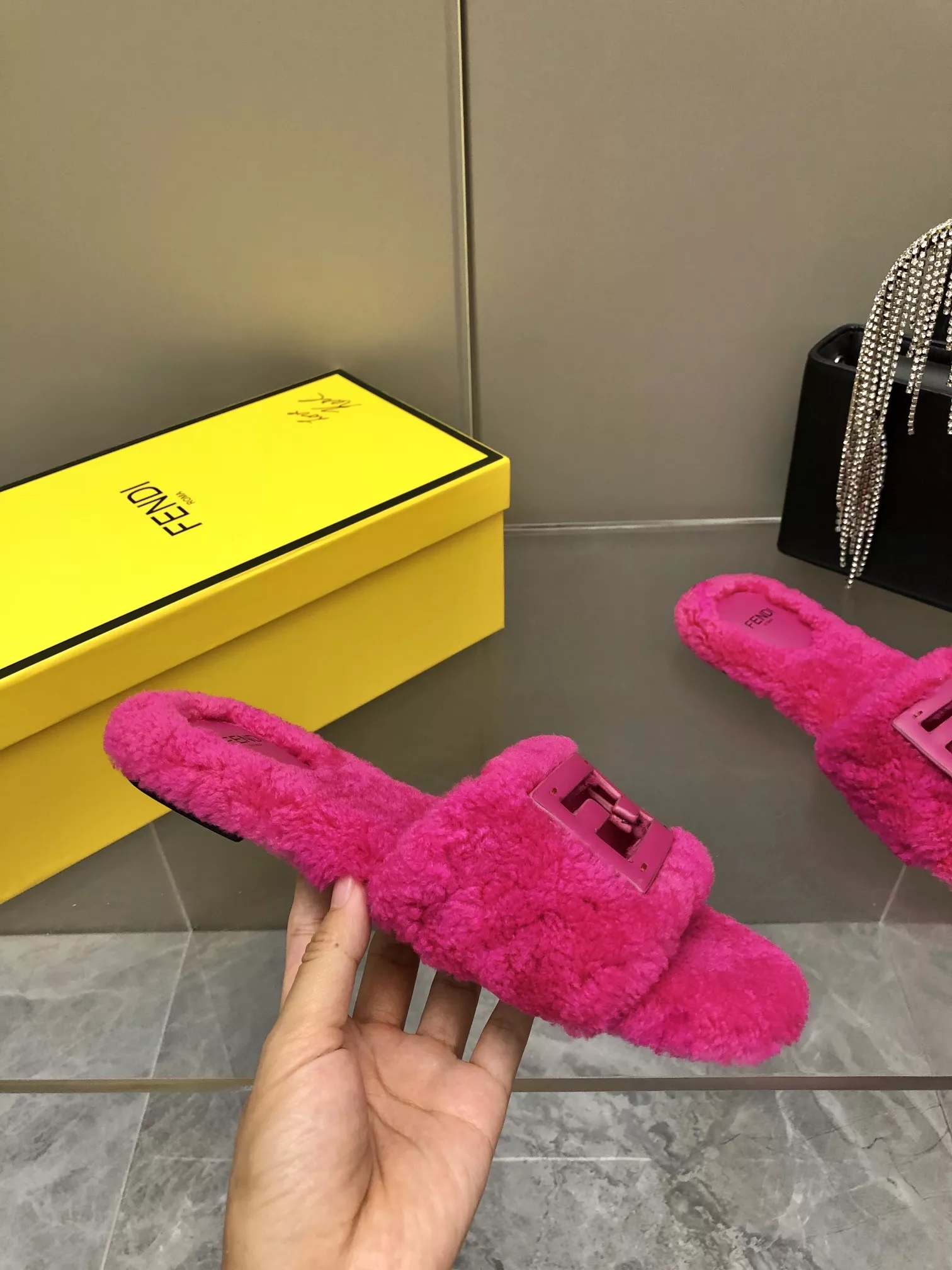 Fendi Slippers For Women Affordable 2942