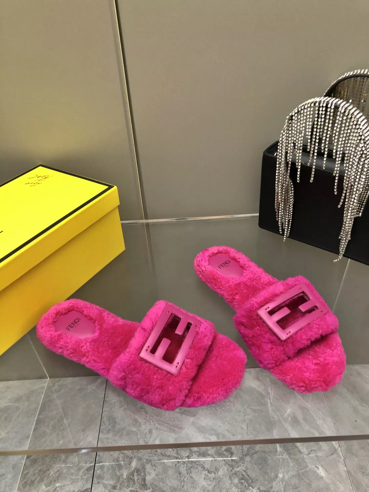 Fendi Slippers For Women Affordable 2942